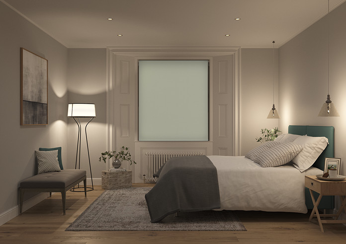 Rimini (Blackout), Grey & Optima Alto - Double Roller Blind - Image 7